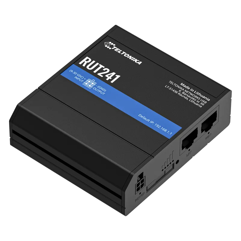 Teltonika RUT241 Industrial 4G eSIM™ Router